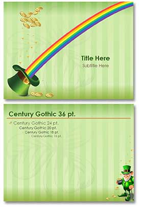 St Patricks Day Template from thepowerpointblog.com