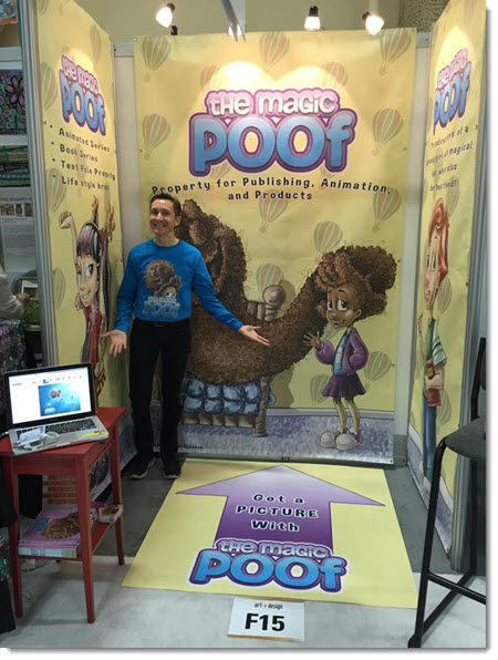 Magic Poof Tradeshow Booth