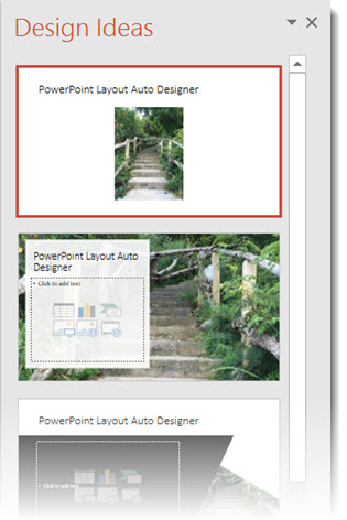 PowerPoint 2016 Auto Layout Designer 1
