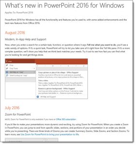PowerPoint's 