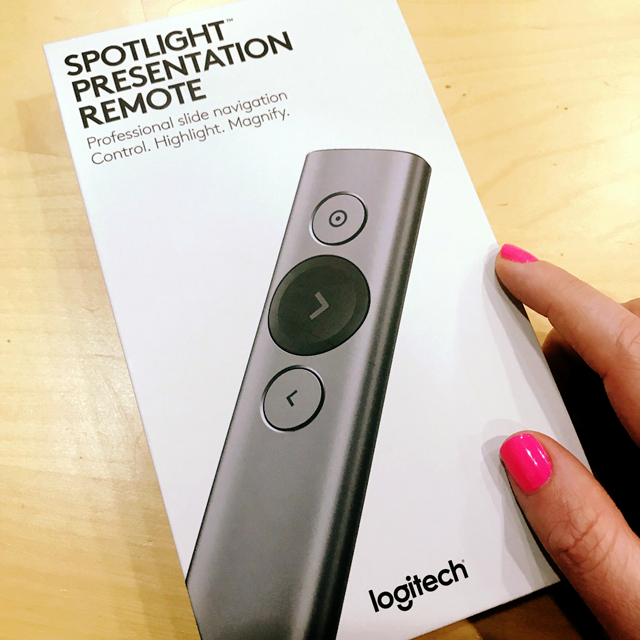 spotlight presentation remote logitech