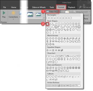 Video File Shape Change Shape of a Video - The PowerPoint Blog