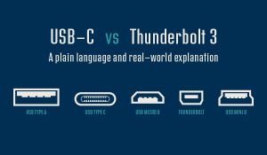 usb c vs thunderbolt 3