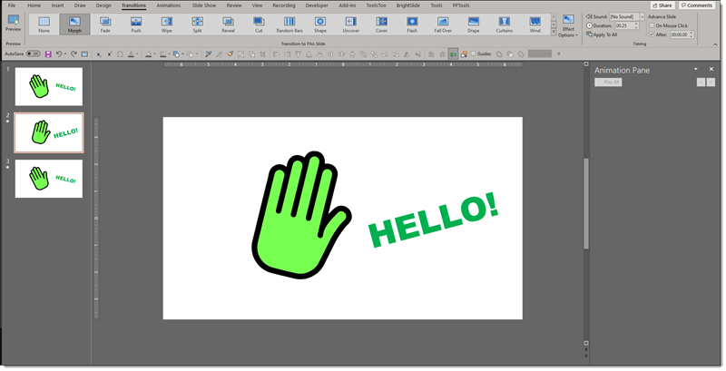 Create an Animated GIF from PowerPoint - with Transparent Background! - The  PowerPoint Blog