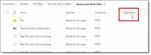Add File Size to Teams - The PowerPoint Blog