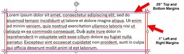 A Look Back to Text Box Internal Margins - The PowerPoint Blog